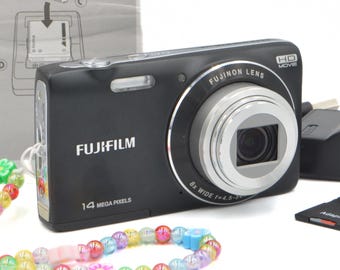 Cámara digital Fujifilm FinePix Y2K, cámara digital Fujifilm Vintage, cámara compacta Fuji Y2K de apuntar y disparar, cámara Fujifilm probada y funcionando.
