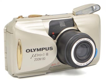 Olympus Mju III Wide 100 Point & Shoot Film Camera - Etsy