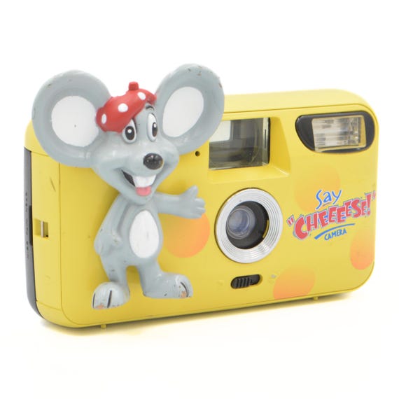 レアなヴィンテージ セイチーズマウス 35 mm フィルムカメラ 子供用 35