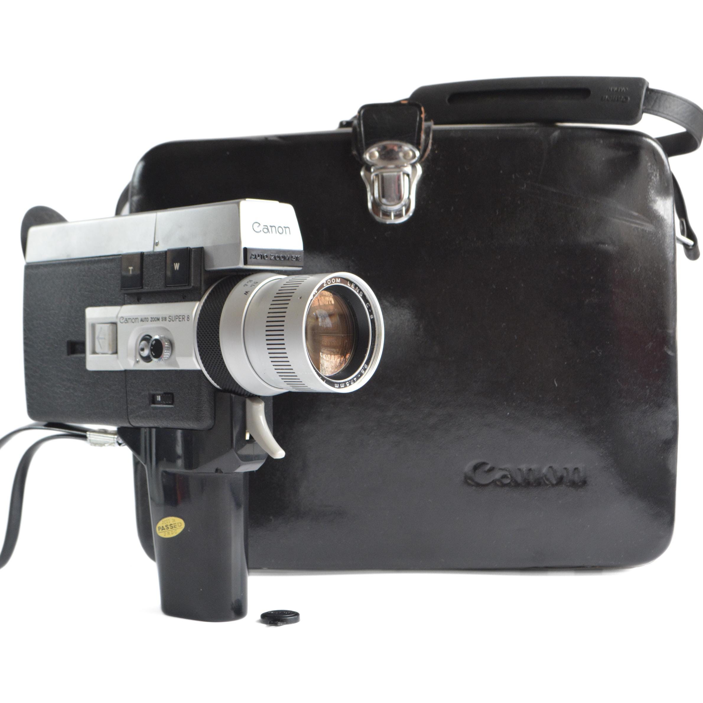 Fully Tested and Working Vintage Canon Auto Zoom 518 Super 8 Movie