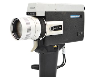Fully Tested and Working Vintage Canon Auto Zoom 518 Super 8 Movie Camera - 60s Vintage Canon Super 8 Film Camera - Retro Video Camera Canon
