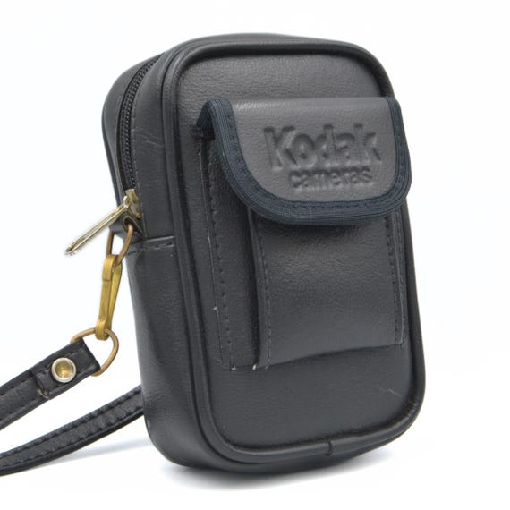 Original Kodak Cameras Vintage Leather Carry Case - 90s Vintage