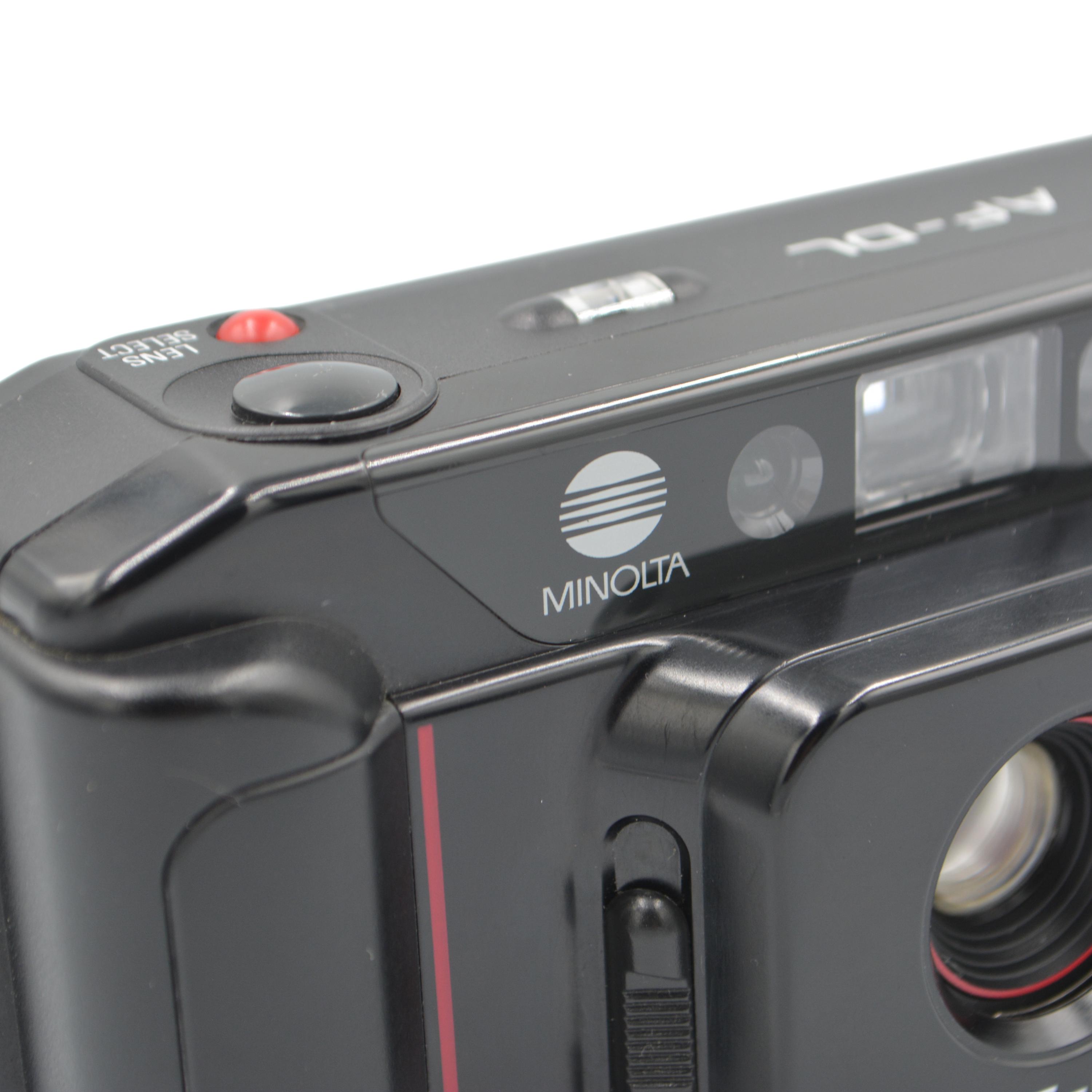 80s Vintage Minolta AF-DL 35mm Point and Shoot Film Camera - Film