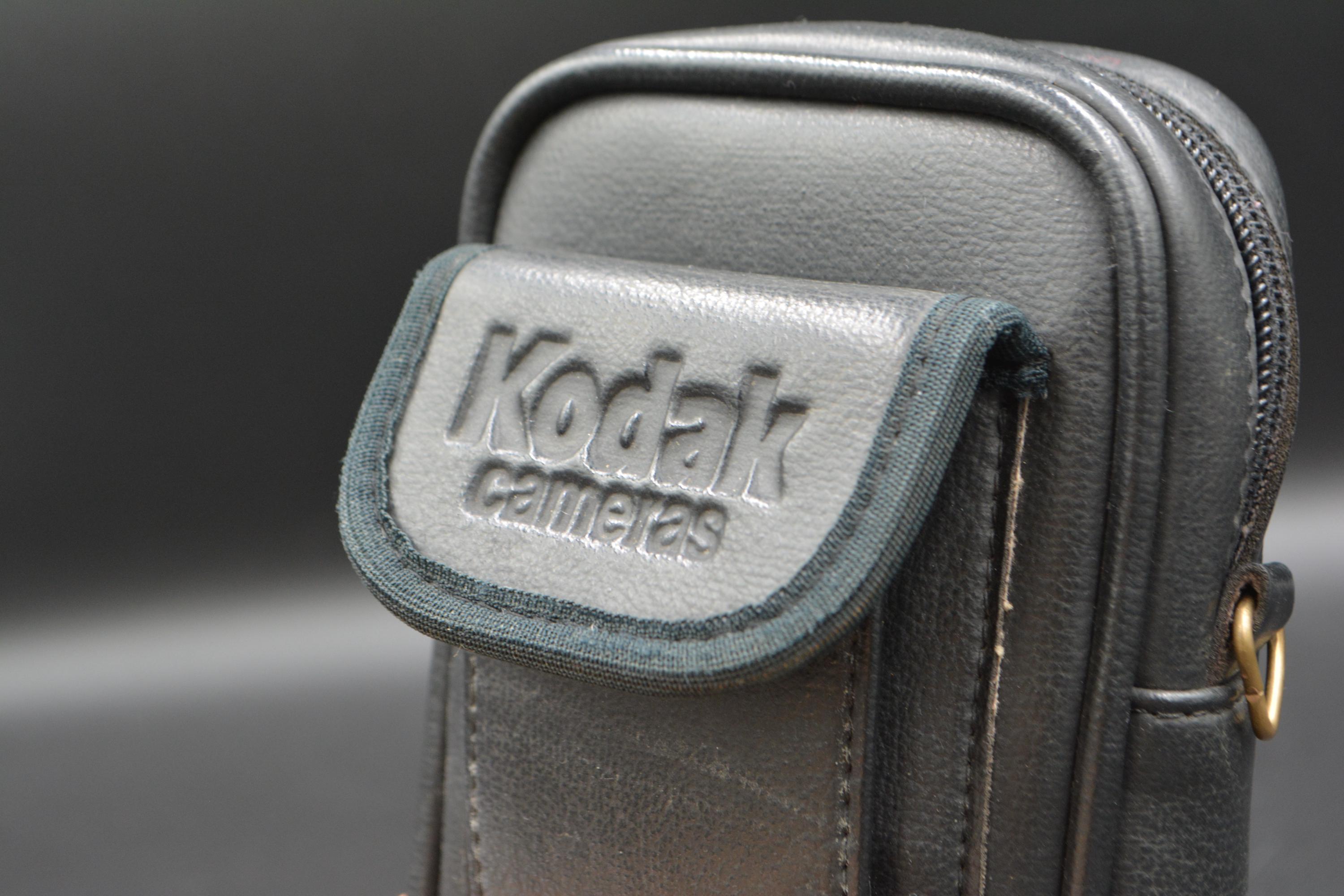 Original Leather Kodak Camera Case - Vintage 35mm Point and Shoot