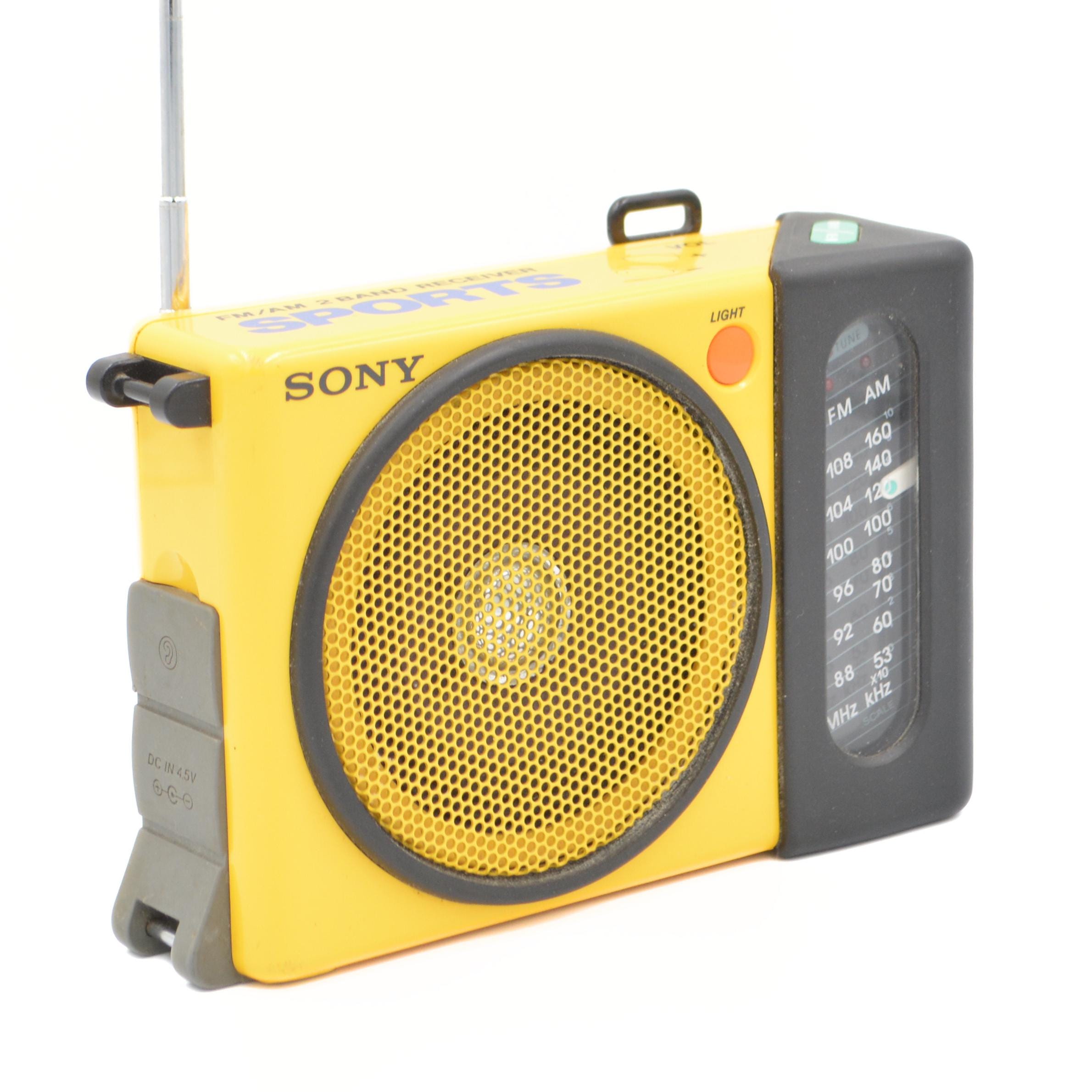 SONY SPORTS icf-s75 イエロー