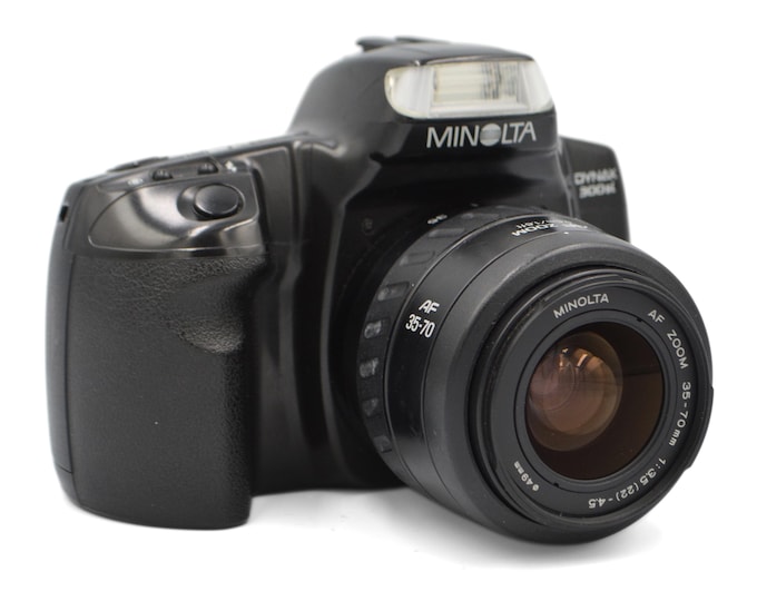 90s Vintage Minolta Dynax 300SI 35mm SLR Camera 35mm Film Camera ...
