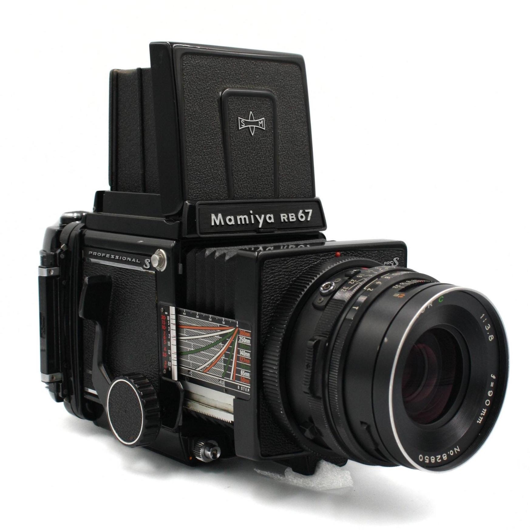 Mamiya RB67 mamiya sekor90mm グリップ付き
