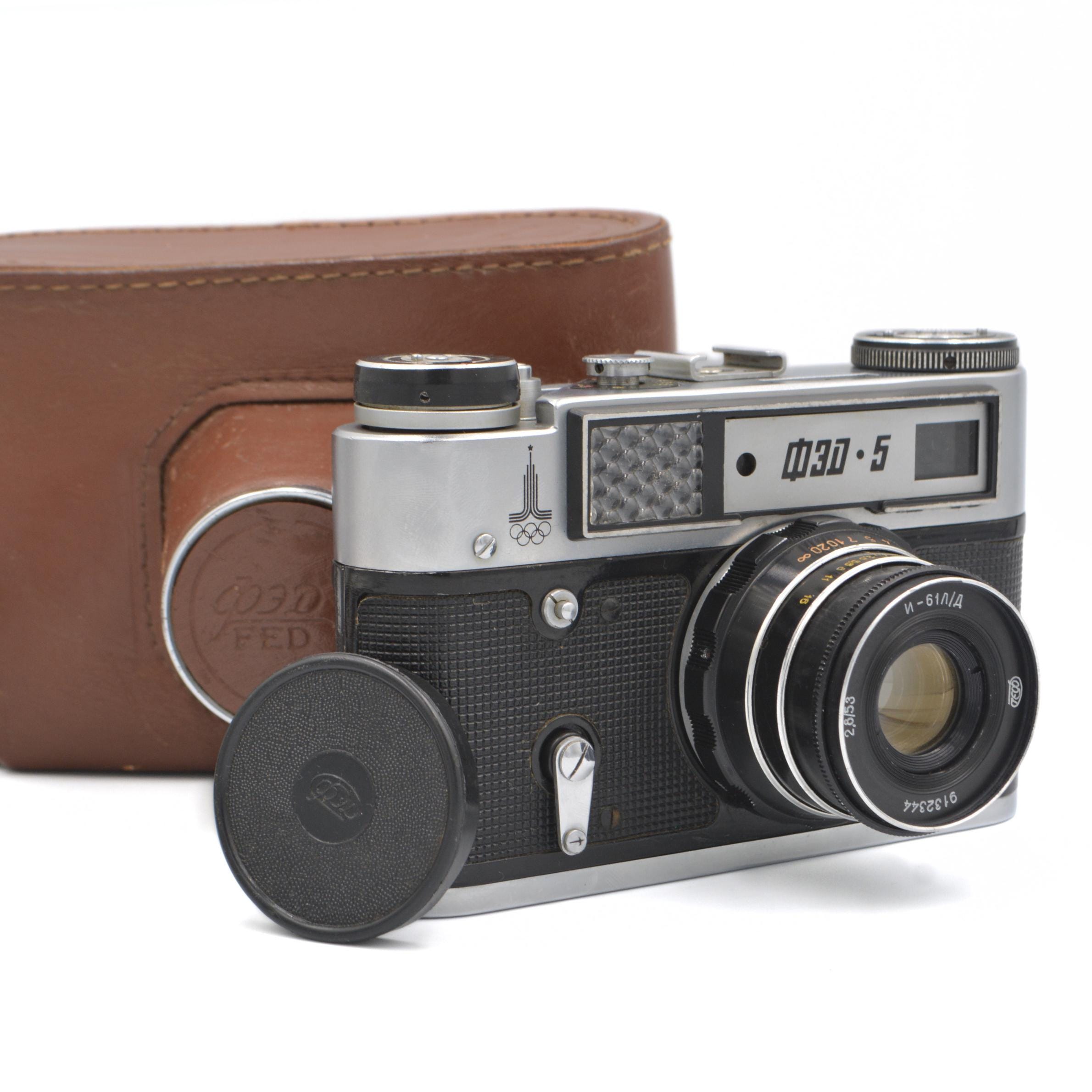 Soviet FED 5 Moscow Olympics 1980 Edition 35mm Rangefinder Camera
