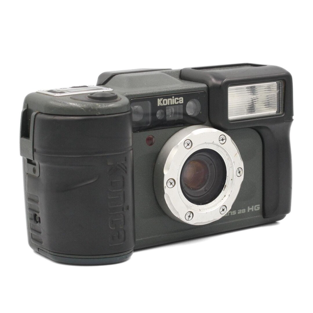 Konica Work Camera Waterproof Camera Konica Genba Kantoku 28HG 35mm Point and Shoot Film ...