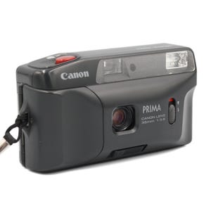 Vintage Canon Prima Junior Compact 35mm Point and Shoot Film Camera Film TESTED and WORKING Vintage Camera 35mm Canon Camera Lomography 35mm