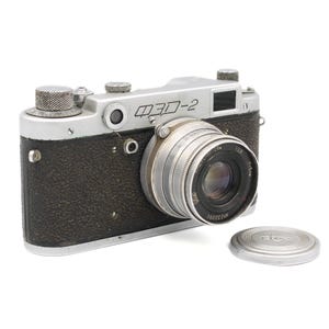 Vintage FED 2 UdSSR 35 mm Film Vintage Film Kamera Film Getestet & Funktioniert Leica Copy Vintage Leica Kamera 35 mm Lomographie Film FED Kamera Lomo