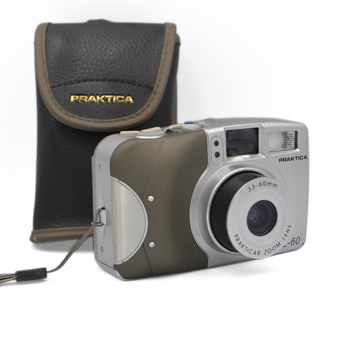 Vintage Film Camera Praktica Z60 Zoom Lens Compact 35mm Film