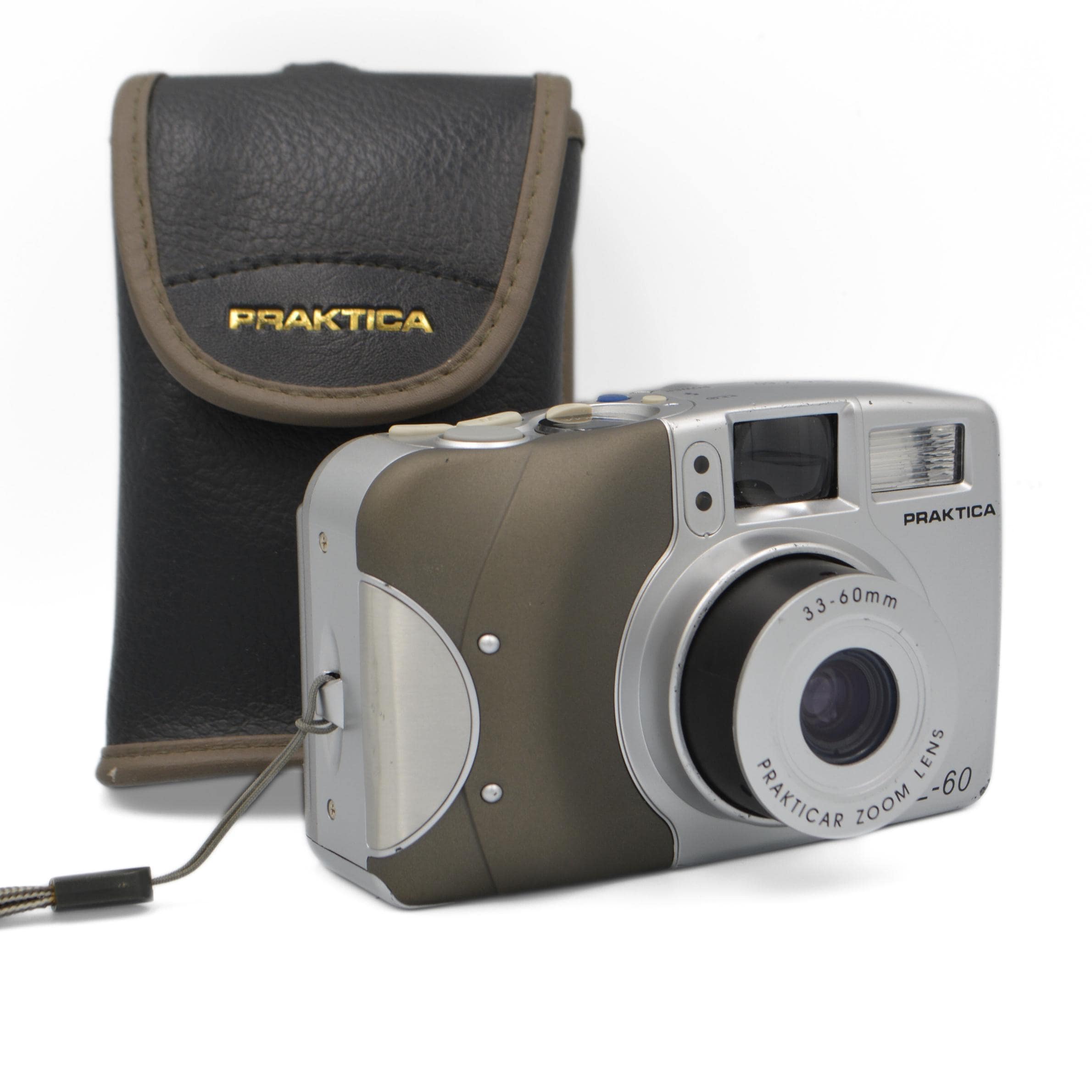 Vintage Film Camera Praktica Z60 Zoom Lens Compact 35mm Film