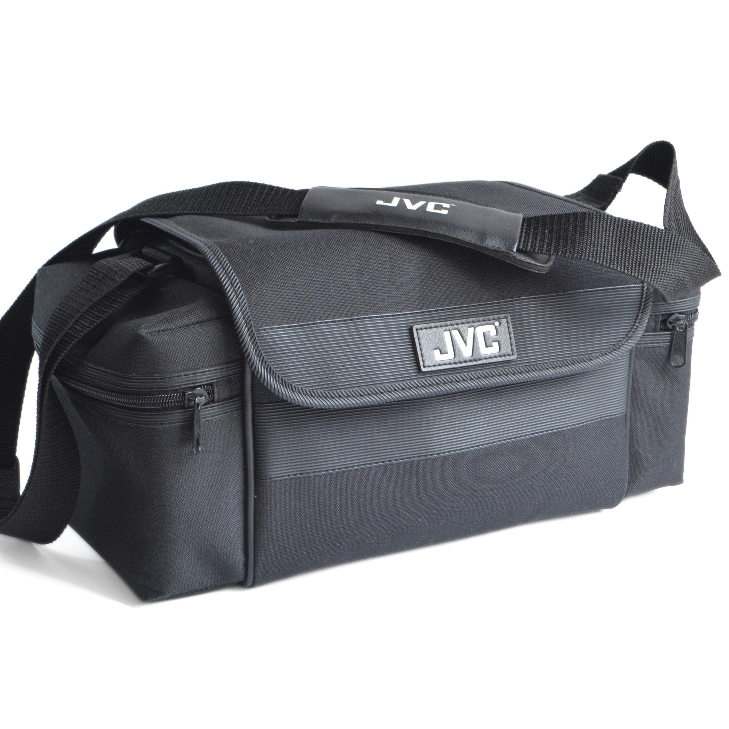 ​A残2台　レア Victor JVC VHS 15周年記念 コレクションケース 1990s JVC Camcorder Bag Vintage Camera Case Black Nylon Video