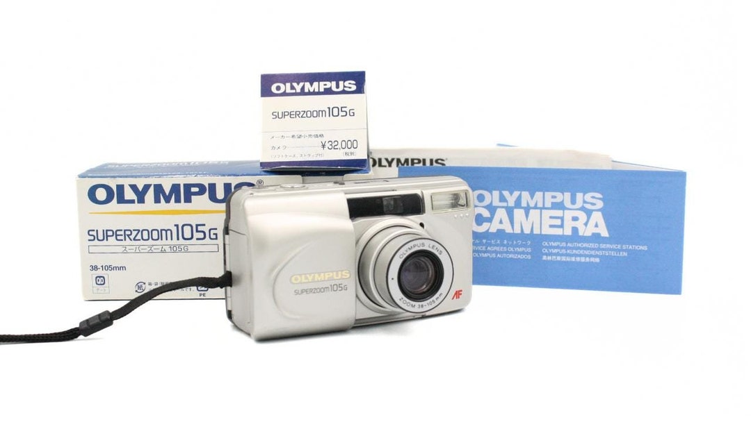 Olympus Superzoom 105G Zoom Lens Compact 35mm Film Point and