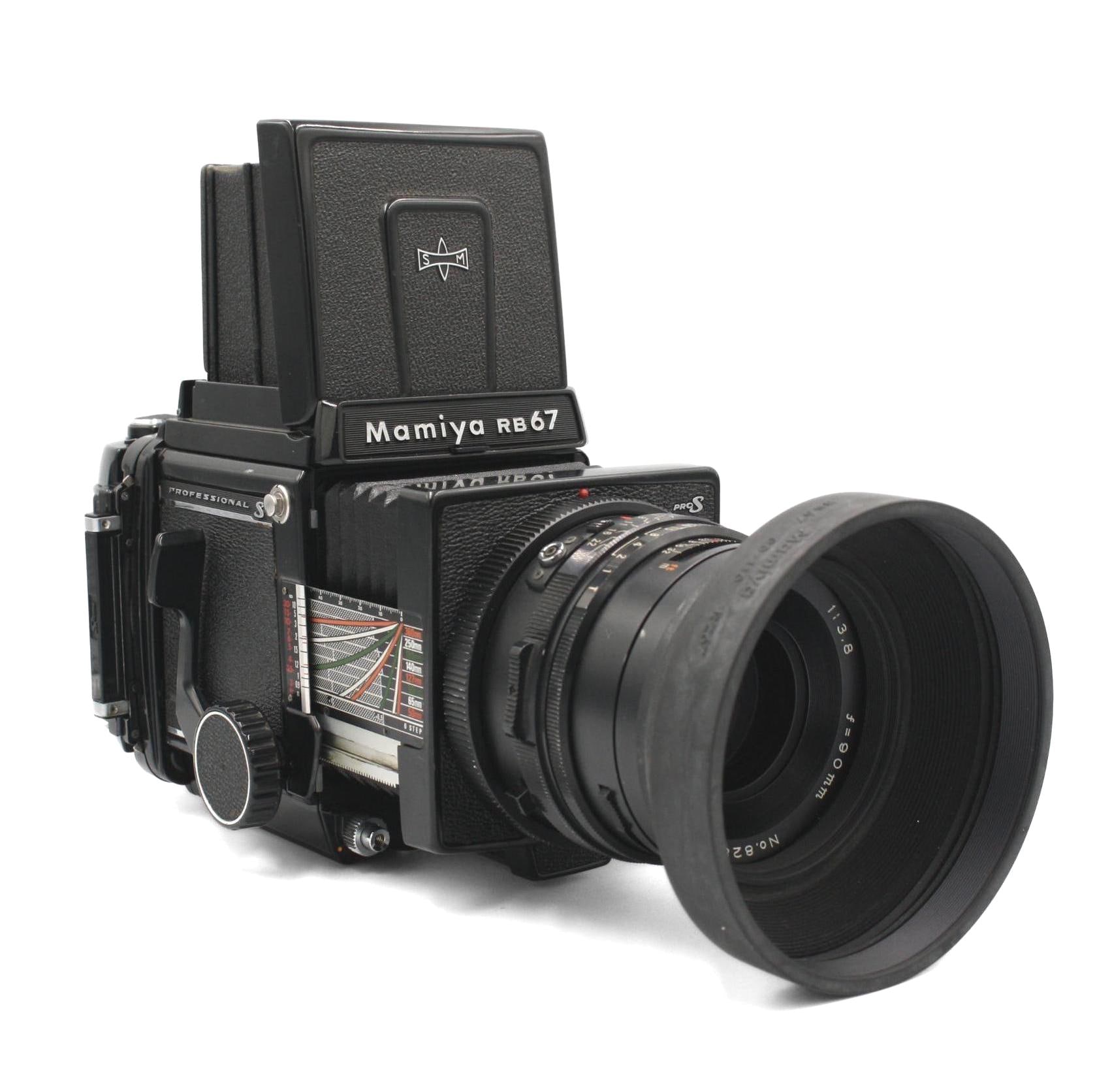 Mamiya RB67 Pro S With Mamiya Sekor 90mm F/3.8 Lens Mamiya RB 67