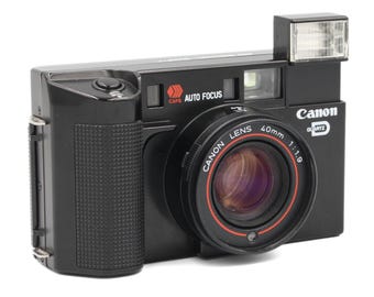 80s Vintage Canon AF35ML 35mm Point and Shoot Film Camera Film Tested and Working 35mm Film 35mm Canon Camera Vintage Camera Canon AF35M