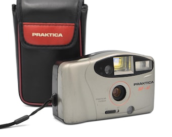 Vintage 35mm Point and Shoot Film Camera Praktica BF-AF 35mm Film TESTED and Working Camera Beginner 35mm Camera Vintage Camera Lomography