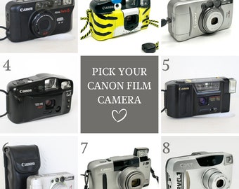Vintage Canon 35mm Point and Shoot Kamera Variationen Wählen Sie Ihre Canon Filmkamera Alle getesteten und FUNKTIONIEREN Vintage Film Kompaktkamera