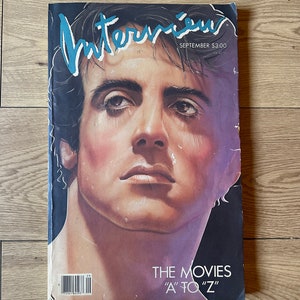 Interview magazine Andy Warhol 1980
