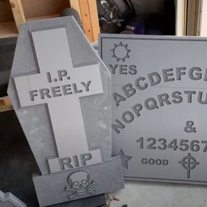 Halloween-grafstenen met schuim, cnc-laservectorbestanden,
