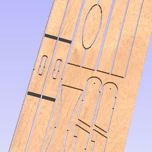 Cornhole CNC-Pläne Vectric, crv, SVG, DXF