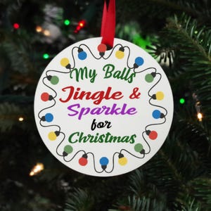 Ceramic, Ornament, Christmas, funny, cute,