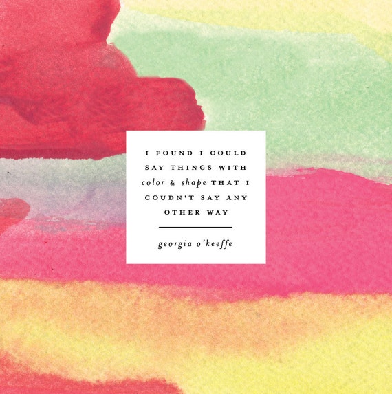 wallpapers Georgia O'keeffe Quotes About Art etsy