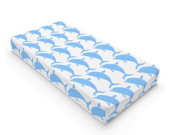 Dolphin - Baby Changing Pad Cover