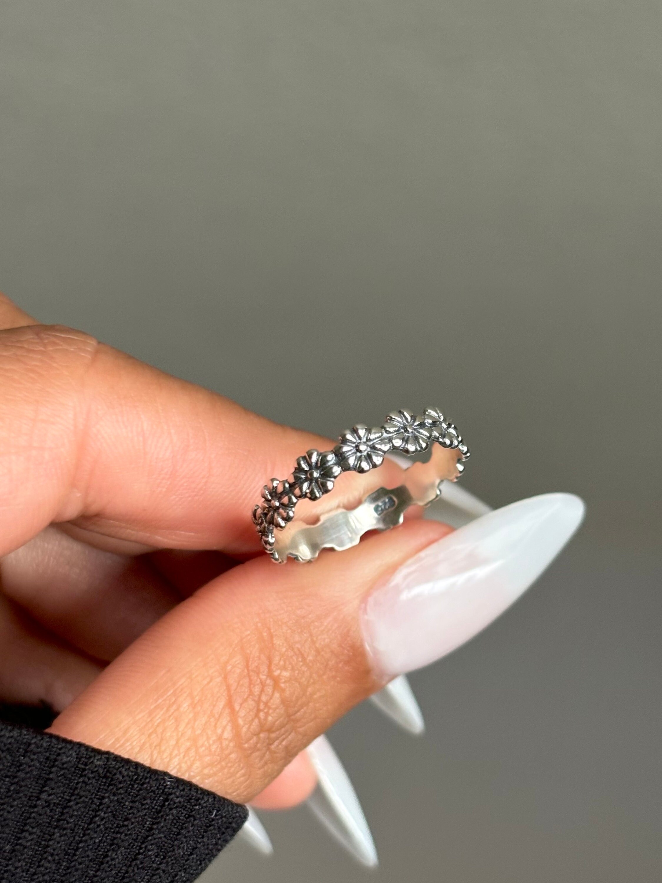 Sunflower Adjustable Rng N 2024 | Sunflower Rng, Unque Flower Rng, Prnted Jewelry