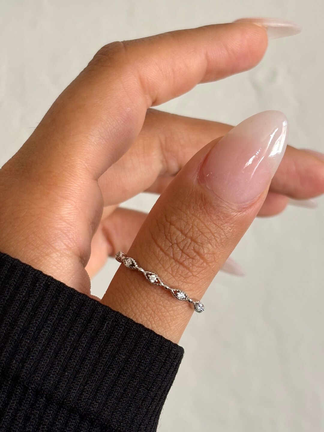 ☆TATIANA☆ Silver 925 Eternal Loop Ring CR1847 MUSINSA | TATIANA (Silver 925) 3mm Eternity Ring CR1882