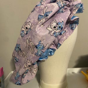 Stitch & Angel  Bonnet – Custom Hair Protection