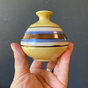 Mid Century Pottery Bud Vase - Made in Japan