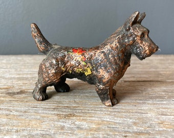 1950s Scotty Dog - Copper Scotty Dog - Canada Souvenir