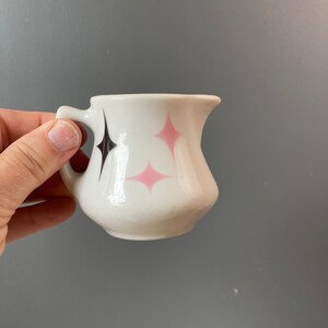 Mid Century Keramik Starburst Milchkännchen - Jackson China