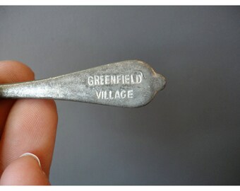 sterling グリーンフィールドビレッジ スプーン sterling グリーンフィールドビレッジ スプーン 1950s Greenfield