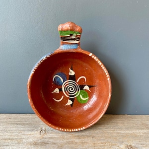 Made in Mexico Casserole Dish  - Folk Pottery