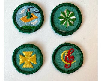 Insignias de Girl Scouts de 1964 (individual)