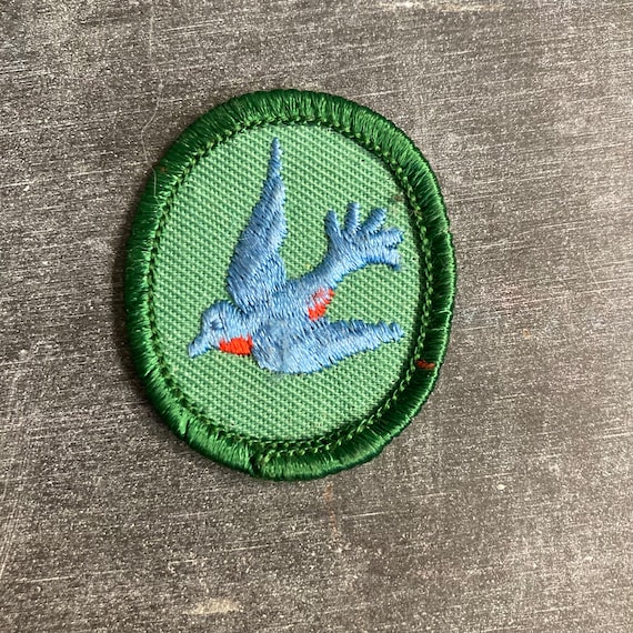 1960s and 1970s Girl Scout Troop Crest Badges Singl… Gem