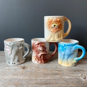 Vintage Kids Animal Mug - Singles