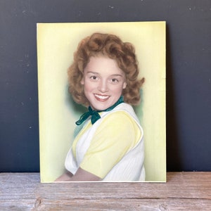 1940s Tinted Photograph