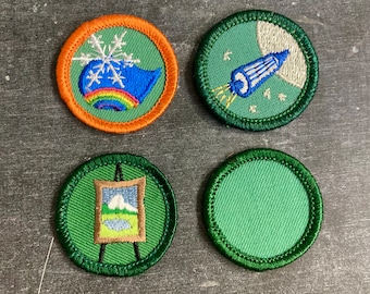 Insignias de Girl Scouts de 1964 (individual)