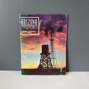 Listopad 1961 Arizona Highways Magazine – Biżuteria z turkusem