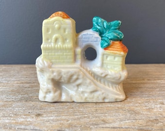Vintage Aquarium Ornament - Aquarium  - Vintage Aquarium - Ceramic