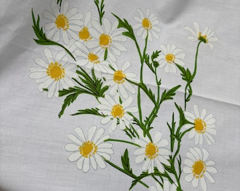 Burlington Twin Flat Sheet - Burlington Big Daisies Sheet