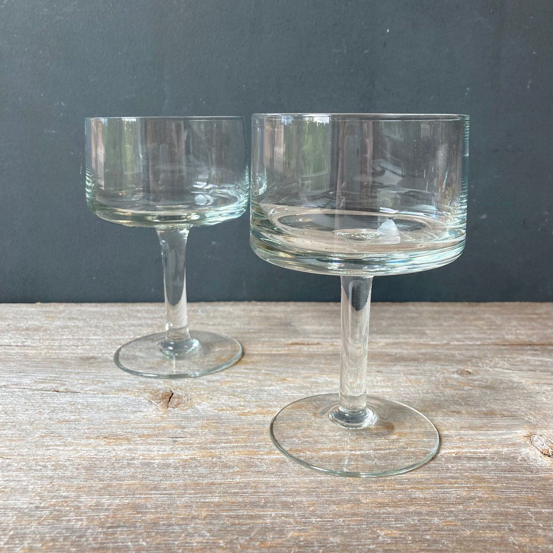 2 1960s Champagne Glasses Modern Champagne Coupes Etsy