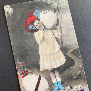 1900s Vintage Easter Postcard - Easter Postcard