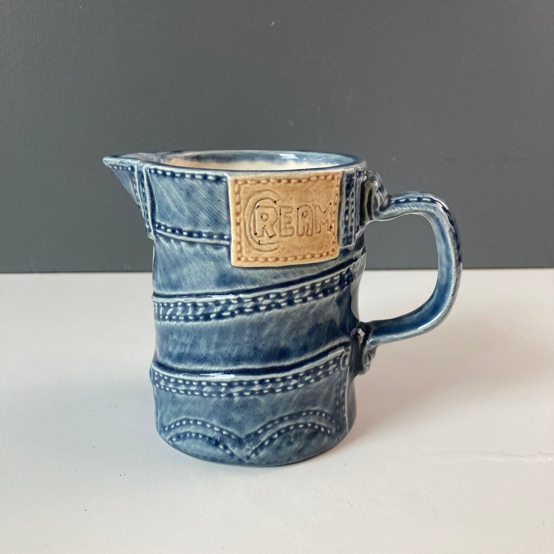 Jeans Name Creamer Vintage Buz Lapham Designs Made in USA - Etsy