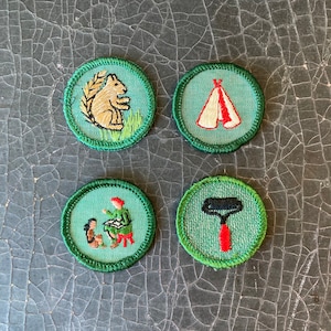 1964 Girl Scout Badges - Singles