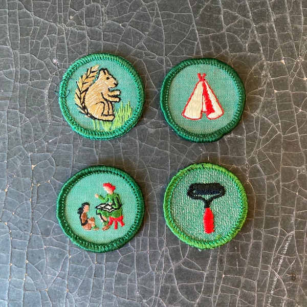 1964 Girl Scout Badges - Singles